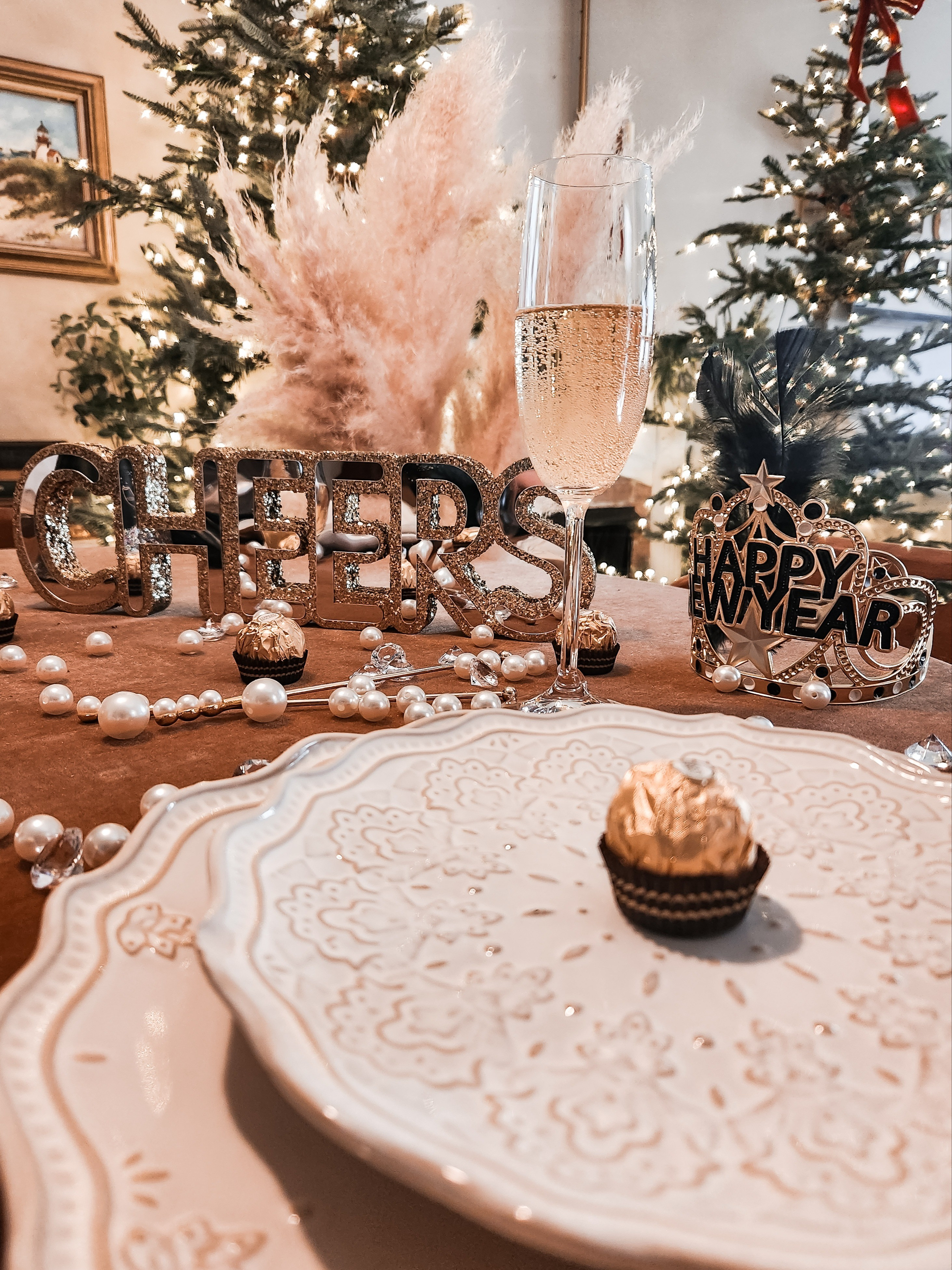 New years eve table setting idea

#LTKHoliday #LTKSeasonal #LTKHome