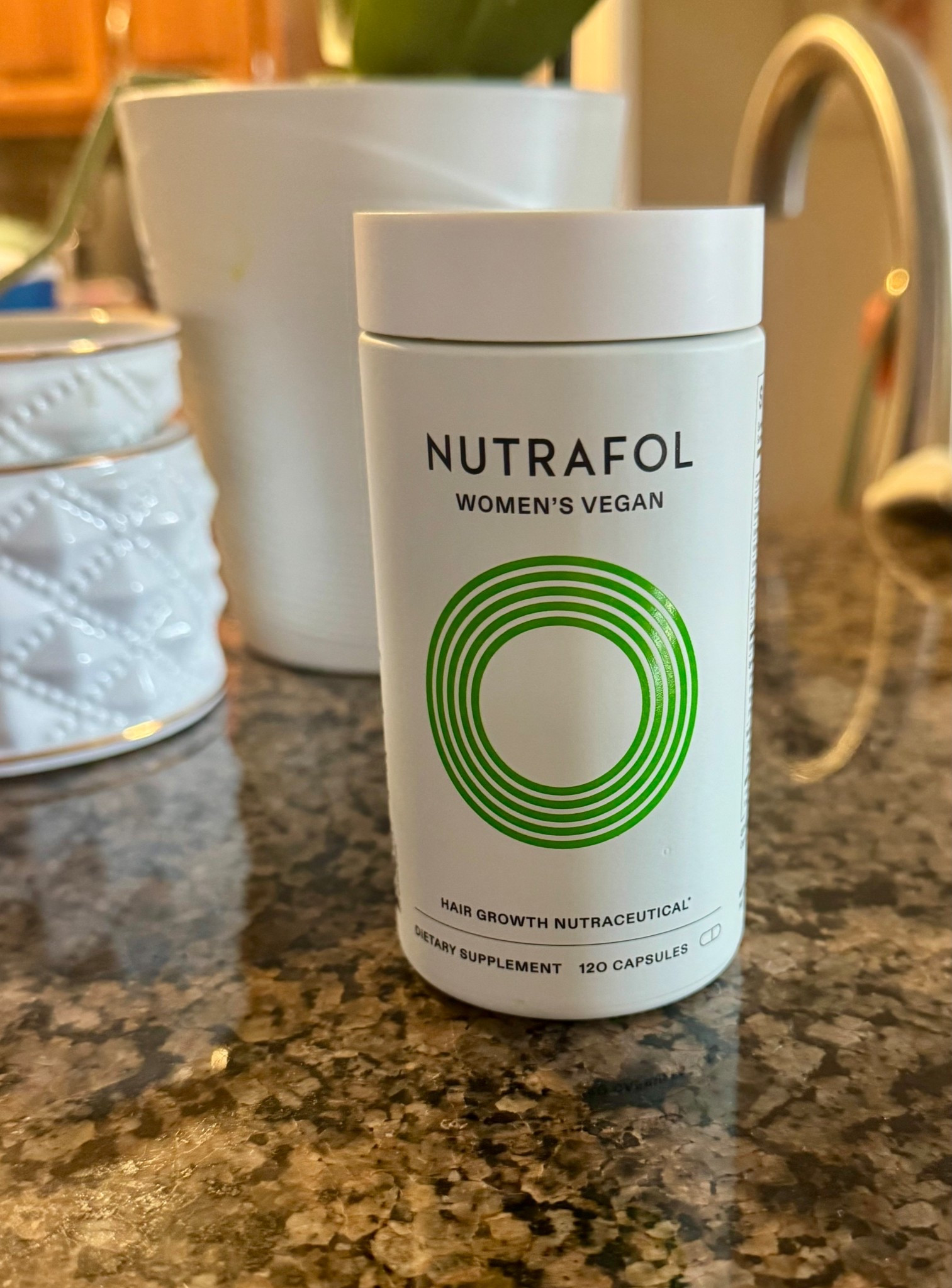 Been using this and loving the results so far! @Nutrafol 

#LTKOver40 #LTKgrwm #LTKselfcare