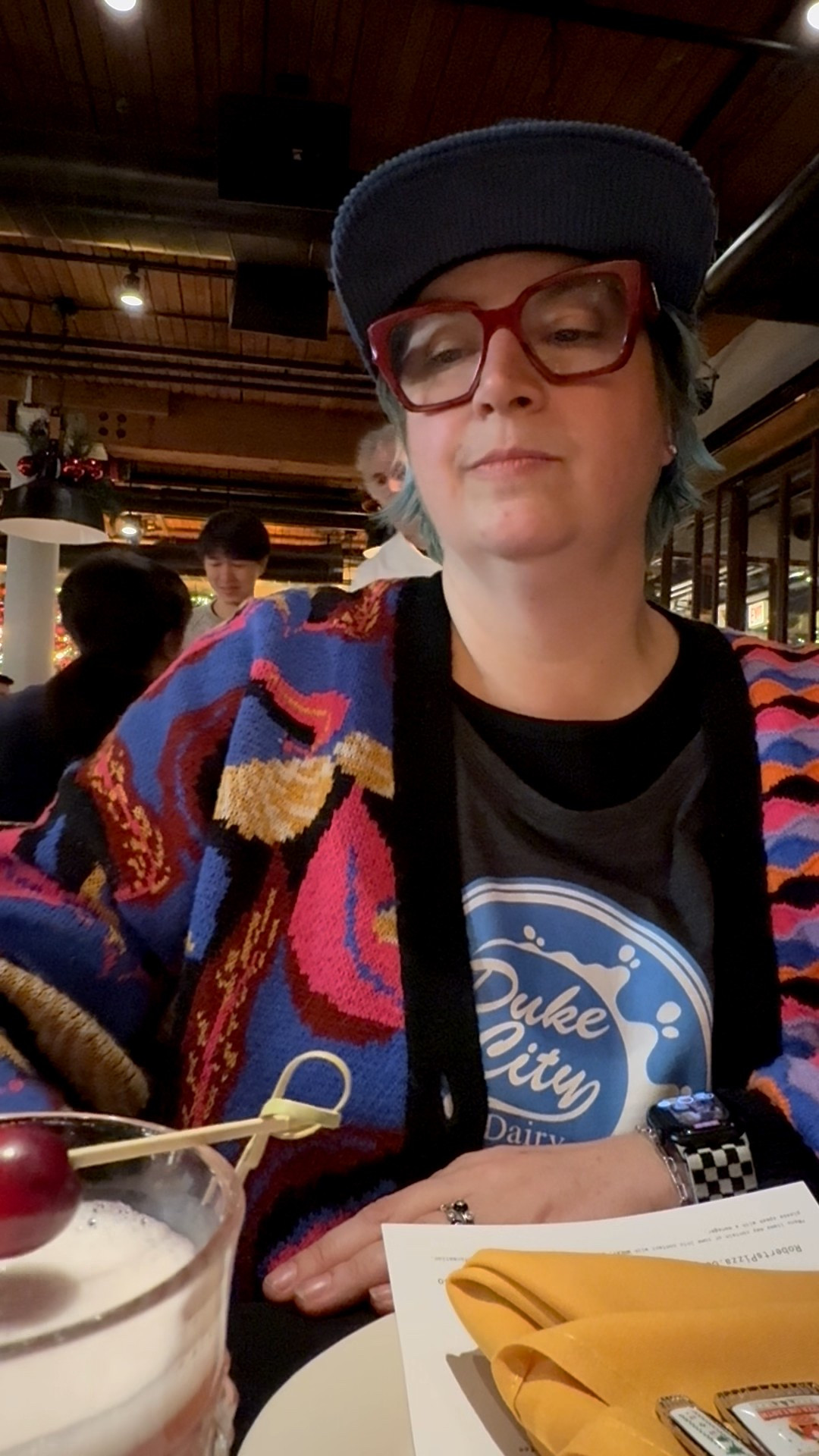 Brining in some cozy vibes and a nod to Pluribus.

#LTKdayinmylife #LTKOver40 #LTKootd