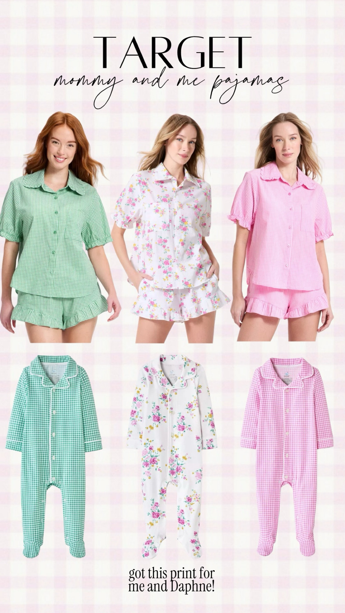 Mommy & me matching pajamas from @Target The adult styles are 20% off right now!

#LTKmomlife #LTKBaby #LTKMothersDay