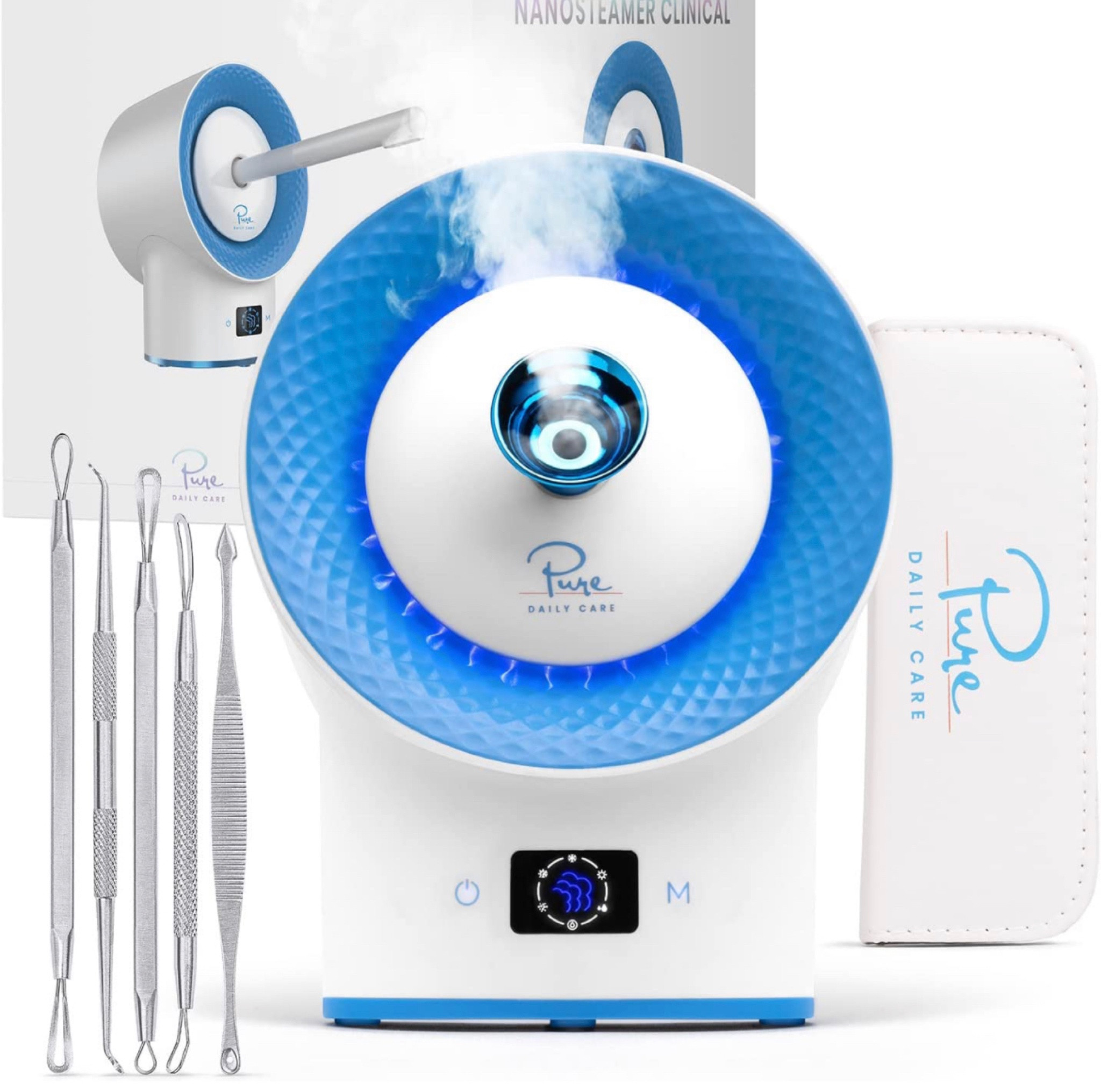Pure daily care NanoSteamer that I cannot recommend enough! Great for facials, but even better to clear up any congestion or facial aches when fighting a cold or sinus infection!  15% off!

#LTKsalealert #LTKunder100 #LTKbeauty