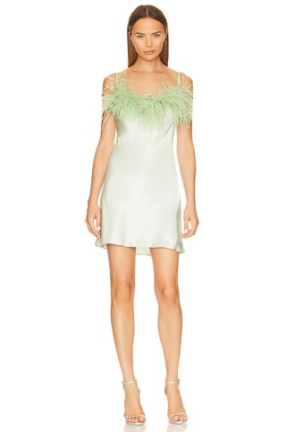 Boheme Mini Dress with Feathers
                    
                    Sleeper
                ... | Revolve Clothing (Global)