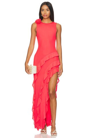 Airess Dress in Cherry | Revolve Clothing (Global)