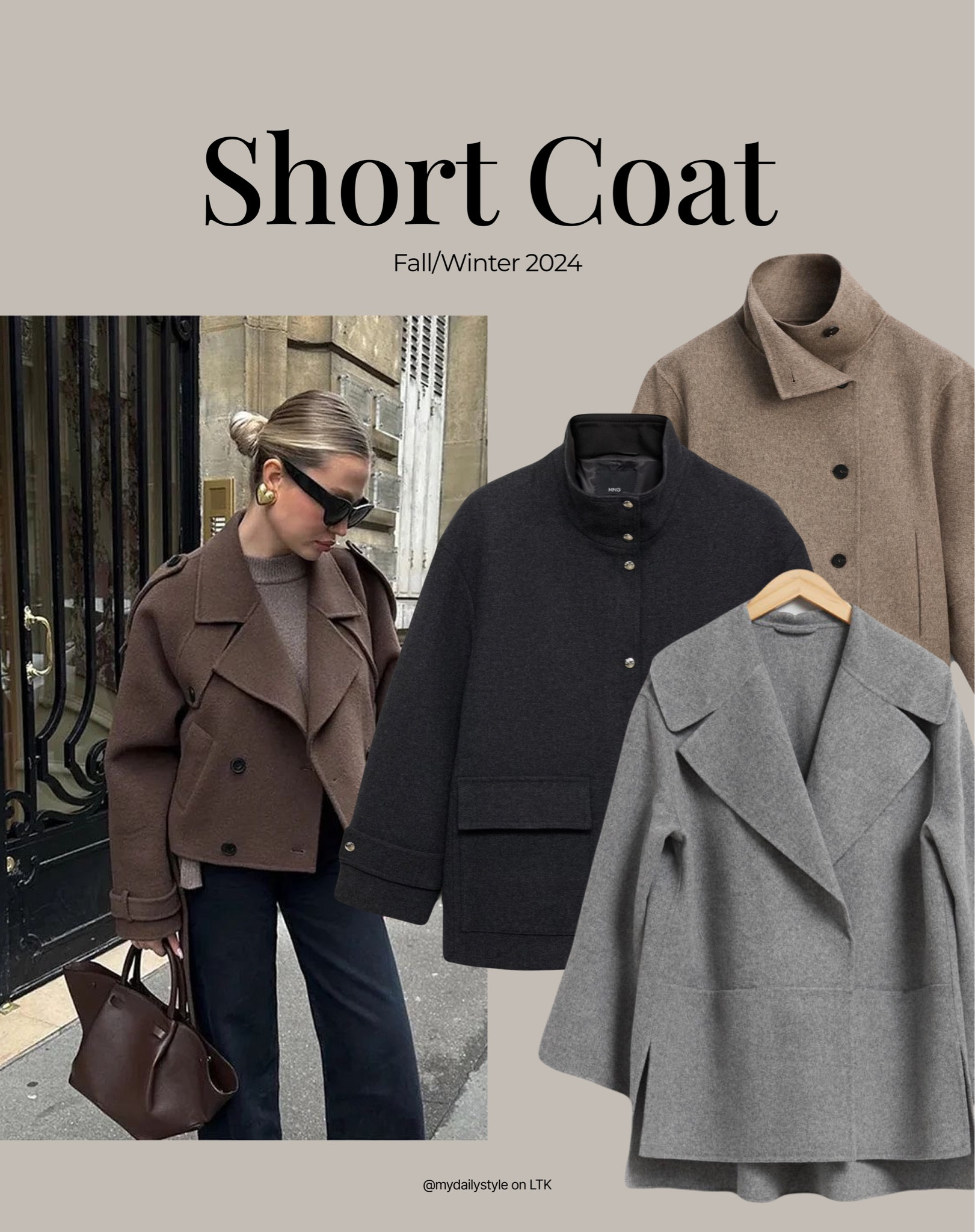Short coat is a versatile piece to have in your fall closet & there are so many of them lately in stores. I’ve chosen the most gorgeous ones & prepared short-coat outfit ideas (check them out in my profile) 🖤

Tags: wool coat, short coat, short jacket, wool jacket, coat outfits, coat looks, winter style, winter style, winter outfit, winter outfit, winter fashion, easy styling, simple everyday look, chic & basic outfit, Parisian look, casual outfit, capsule wardrobe, office look, brunch style, high street.

#LTKwinter #LTKworkwear #LTKstyletip