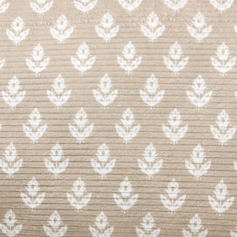 My Texas House 14" x 36" Taupe Block Print Decorative Pillow | Walmart (US)