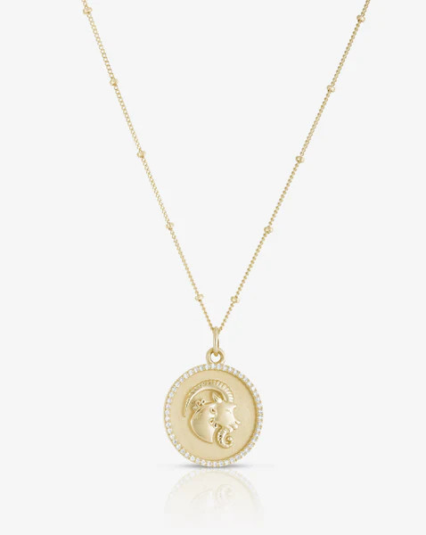 Zodiac Medallion Necklace | Ring Concierge