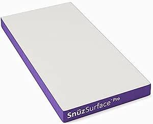 SnuzSurface Pro Cot Mattress 140 x 70 Pocket Sprung, Three Firmness Levels with Memory Foam | Amazon (UK)