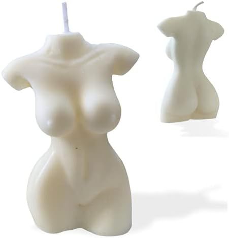 Sculpture Body Candle - Vegan Eco Friendly - Nude Venus Candle - Body Shaped Soy Candle Torso - W... | Amazon (US)