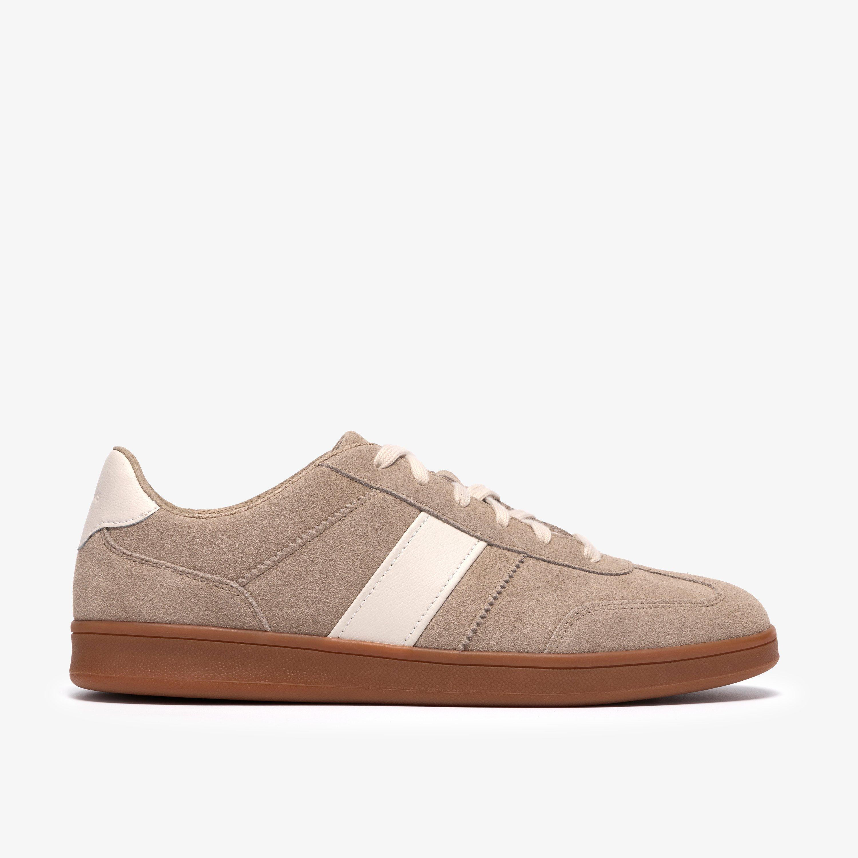Mens Seco Speed Dark Sand Suede Sneakers | Clarks | Clarks (US)