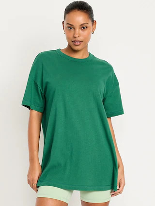 Oversized EveryWear Tunic T-Shirt | Old Navy (US)