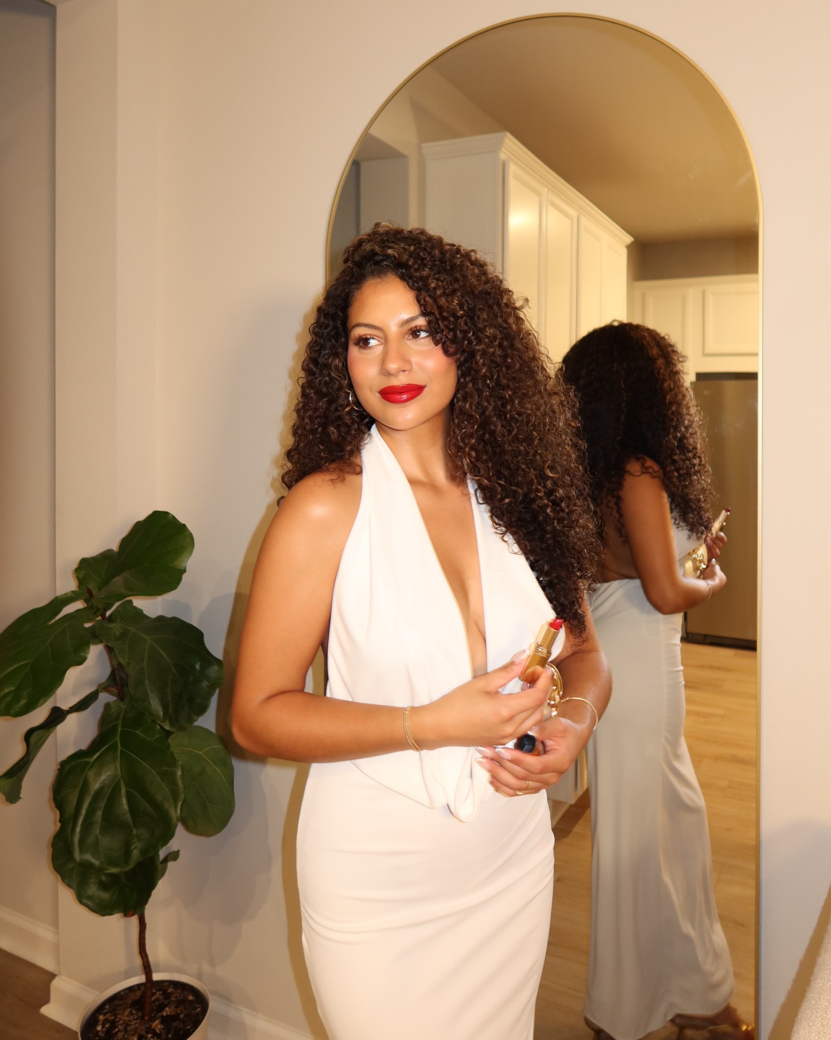 #ad #LOrealParisPartner Smooth, hydrating, and just the right amount of drama for the New Year! 🪩 If you’re going for a classic red lip to welcome 2026, grab the @lorealparis Colour Riche Satin Lipstick in 300 Le Rouge Paris for under $10 at @target. Comment RED for the 🔗!💄✨ 

#LOrealParisCosmetics #LOrealParisMakeup #TargetPartner target @targetstyle 

#LTKootd #LTKgrwm #LTKBeauty
