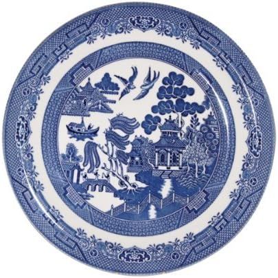 Churchill Blue Willow Dinner Plates 10", Set of 4 | Amazon (US)