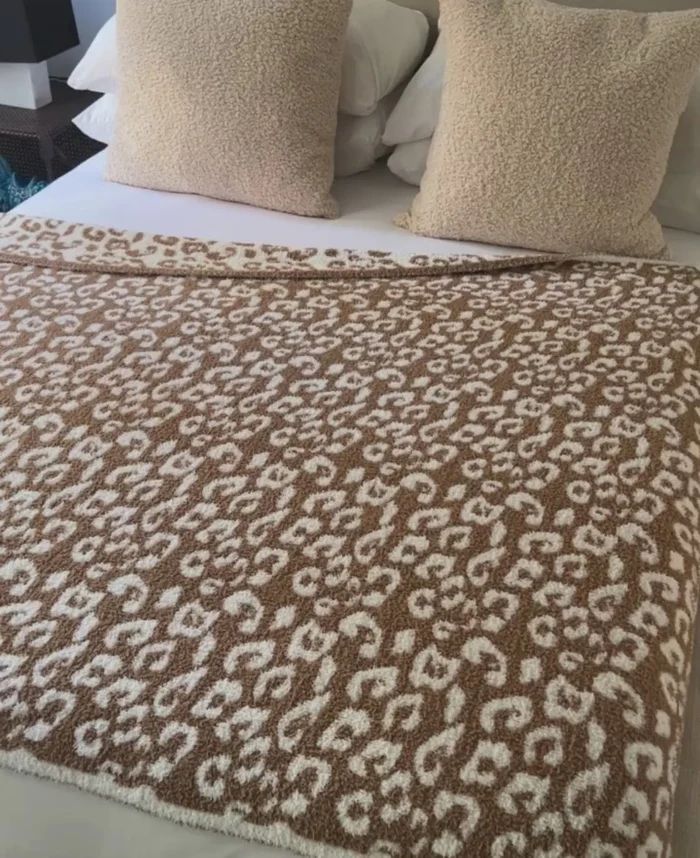 Leopard Buttery Blanket | The Styled Collection