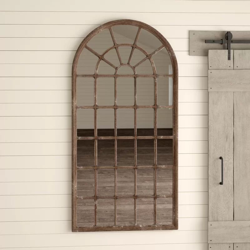 Cotuit Arched Panel Leaning Full Length Mirror | Wayfair North America
