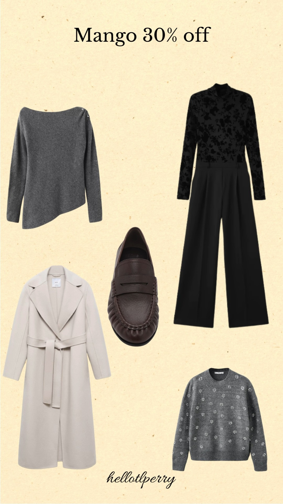 Mango’s 30% off event is serving quiet luxury perfection 🤍
Soft knits, tailored trousers, classic loafers, and effortless outerwear — polished fall style without the splurge. These are the pieces you’ll wear on repeat.

mango sale, mango black friday, mango outfits, mango coat, mango sweaters, quiet luxury style, fall fashion essentials, minimalist wardrobe, elevated basics, neutral outfits, tailored trousers, chic fall looks

#Mango #MangoSale #MangoStyle
#BlackFridayDeals #FallOutfits
#QuietLuxury #MinimalStyle
#ChicEssentials #WardrobeBasics
#AffordableFashion #helloltperry 

 
