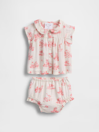 Baby Peter Rabbit™ Crinkle Gauze Outfit Set | Gap (US)