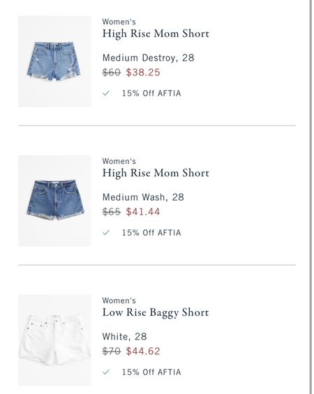 How good are these prices?? All of the shorts linked on this post are fully stocked and under $50 with my code “AFTIA” 

#LTKFindsUnder50 #LTKStyleTip #LTKSaleAlert
