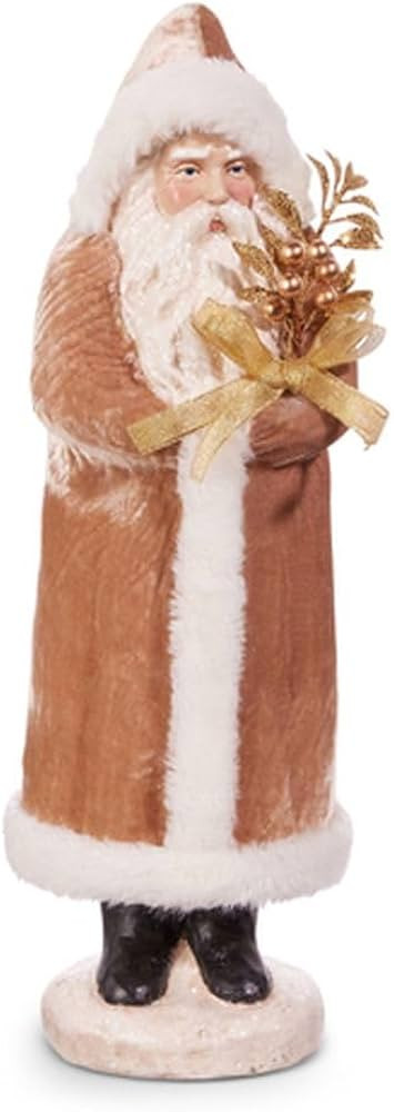 RAZ Imports 2024 Good Tidings 17.25" Champagne Hooded Santa | Amazon (US)