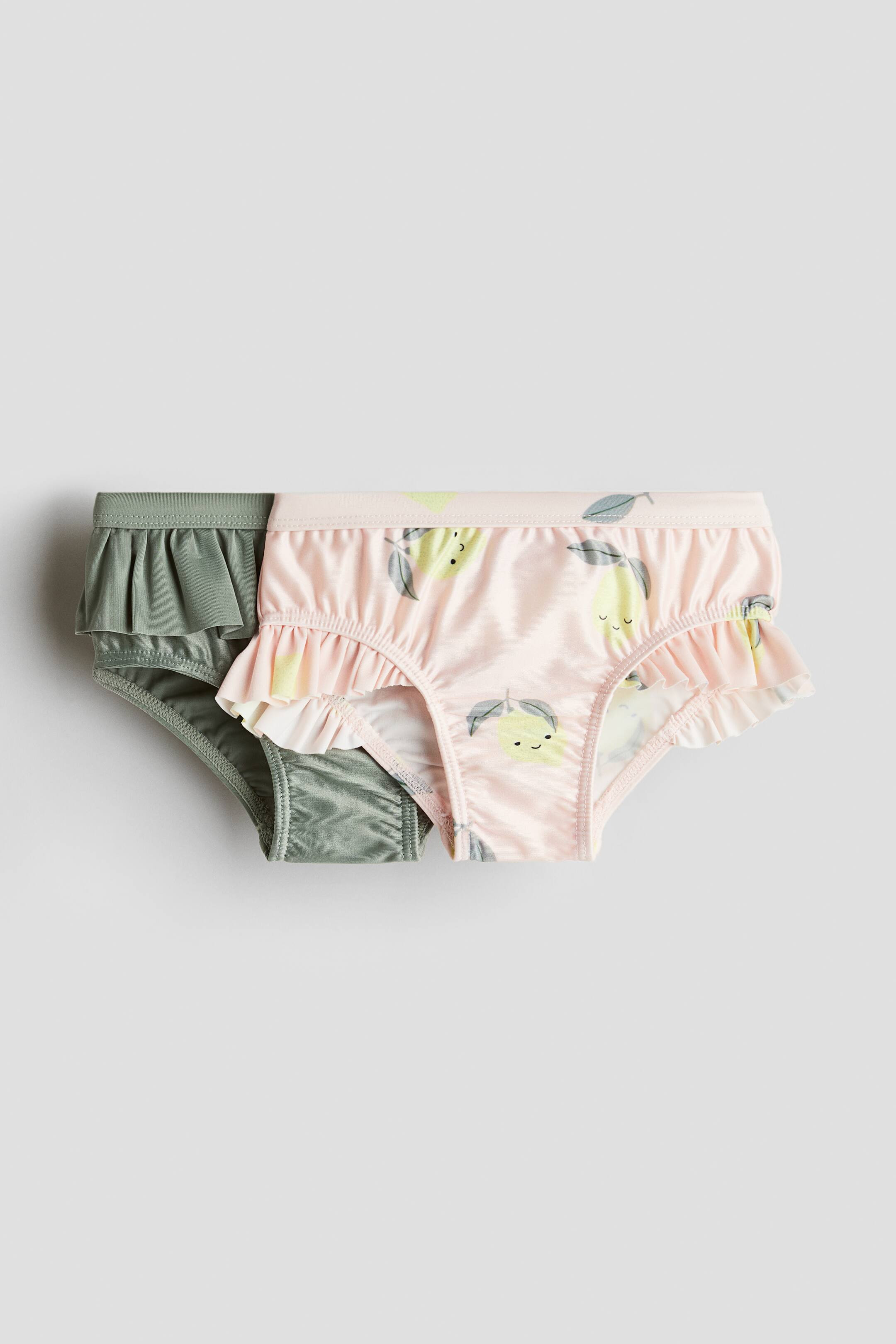 Ruffled Swim Briefs | H&M (US + CA)