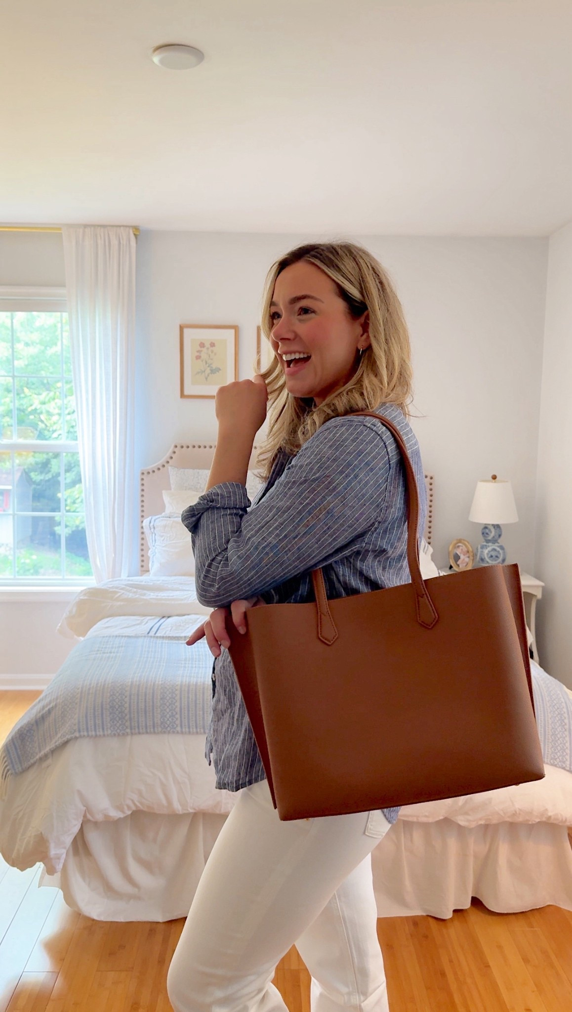 Who doesn’t love a leather tote! A classic and timeless accessory at an unbeatable price point! #quincepartner @onequince