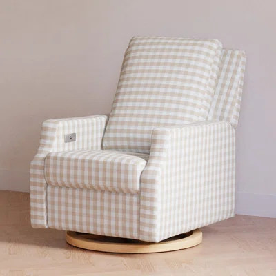 Crewe Electronic Recliner and Swivel Glider in Eco-Performance Fabric | Wayfair North America
