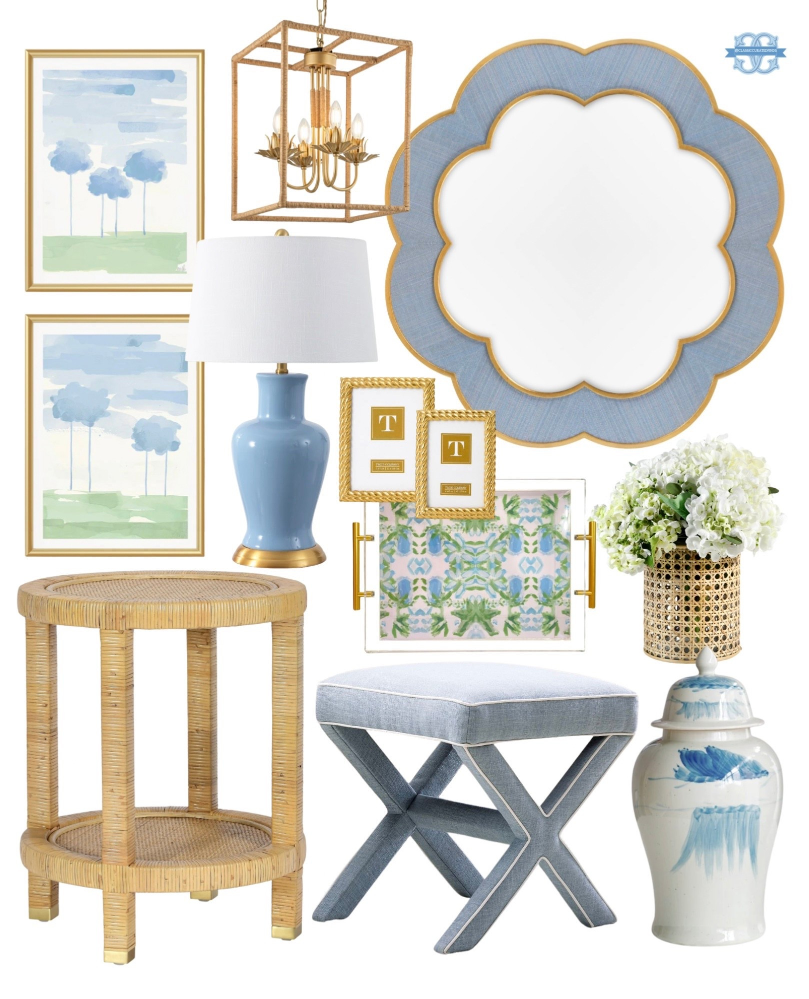 Blue and green home decor finds🩵💚

Grandmillennial, Coastal Decor, Rattan, Art, Mirror, Side Table, Lamp

#LTKHome