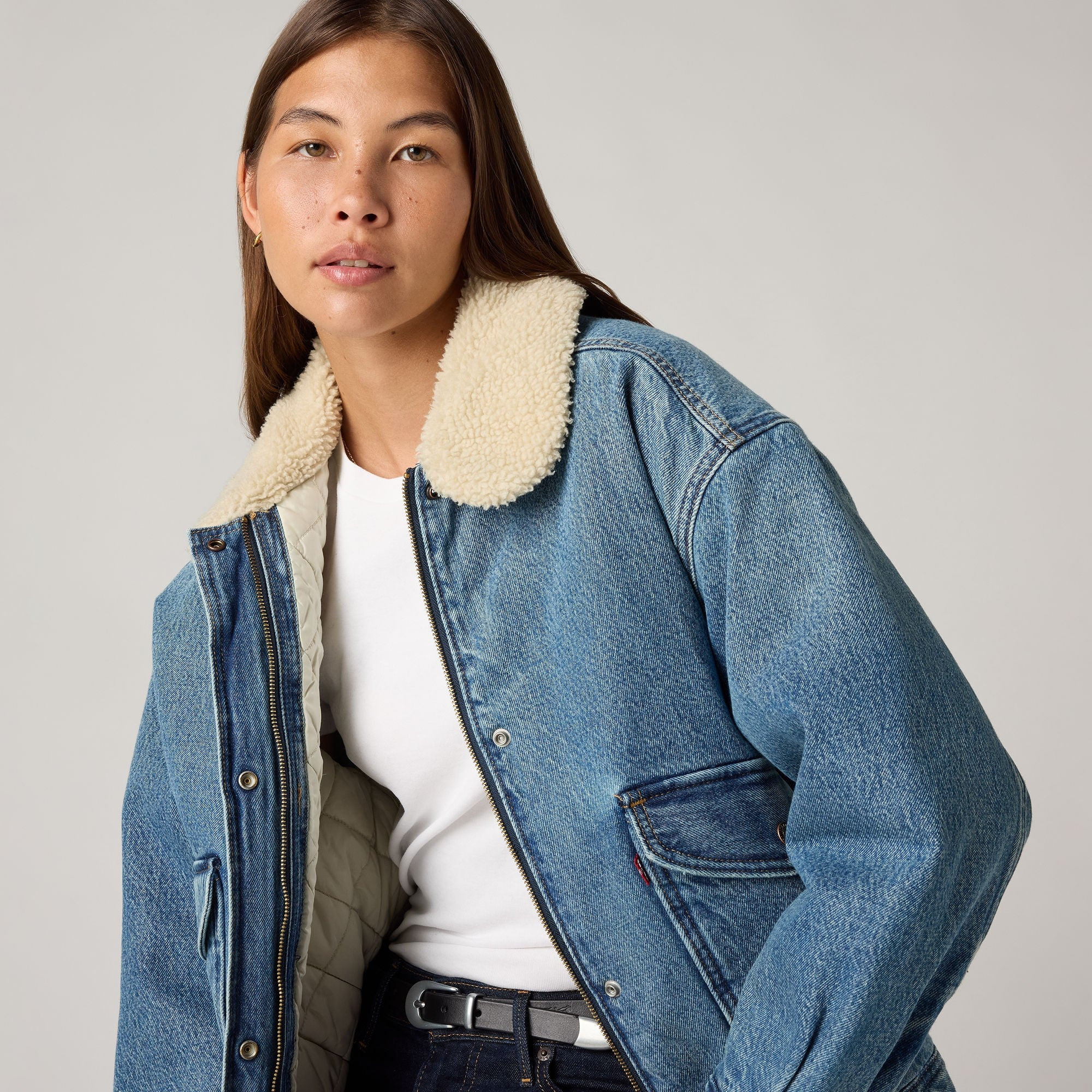 Levi's® Women's Sherpa Bomber Jacket | Levi's AU