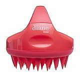 Diane Shampoo Massage Brush, Coral | Amazon (US)