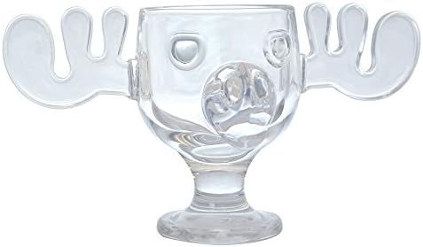 Officially Licensed National Lampoons Christmas Vacation Glass Moose Mug - SINGLE Mug | Amazon (US)