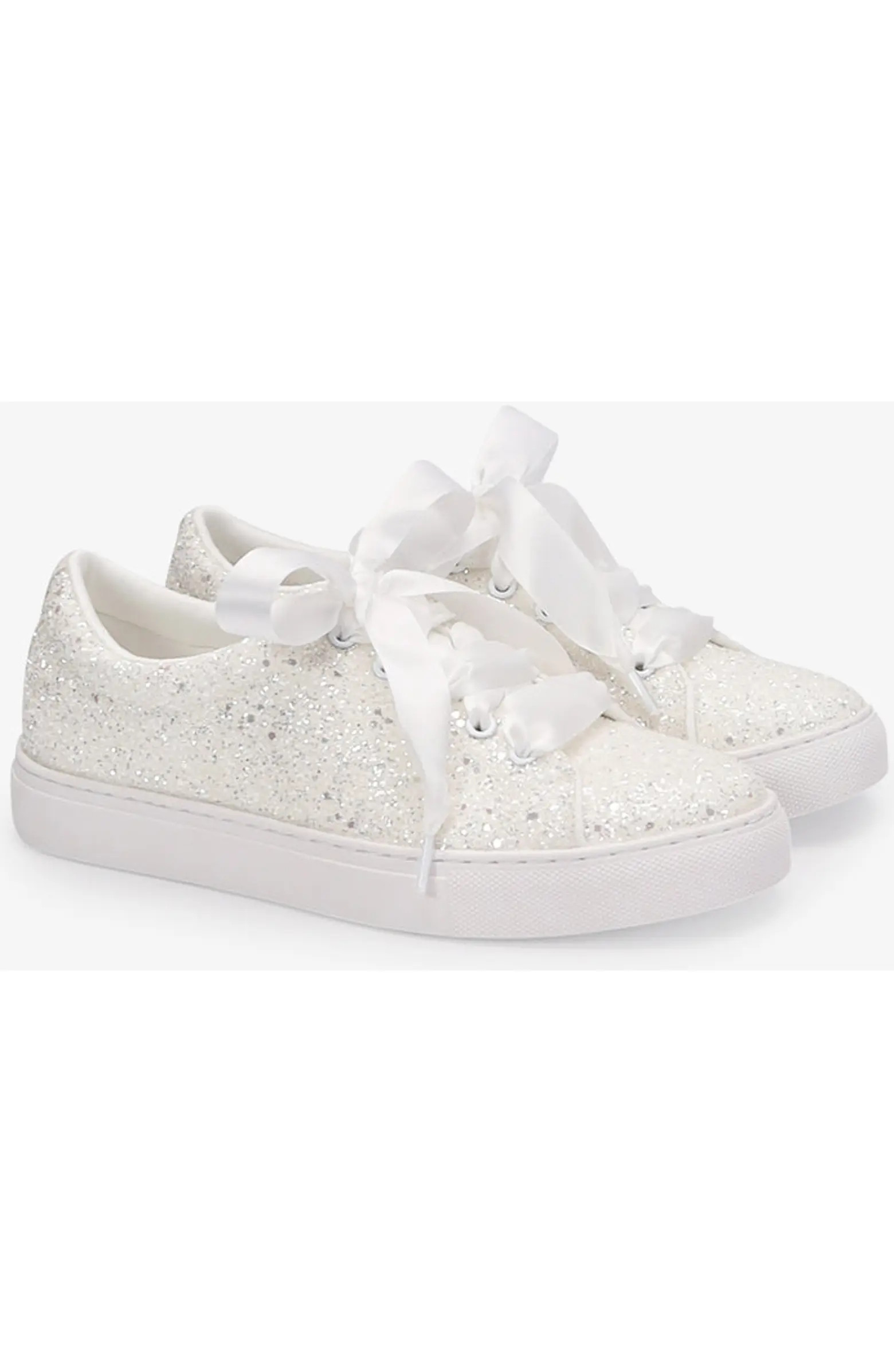 Lucy Rock Glitter Wedding Platform Sneakers | Nordstrom