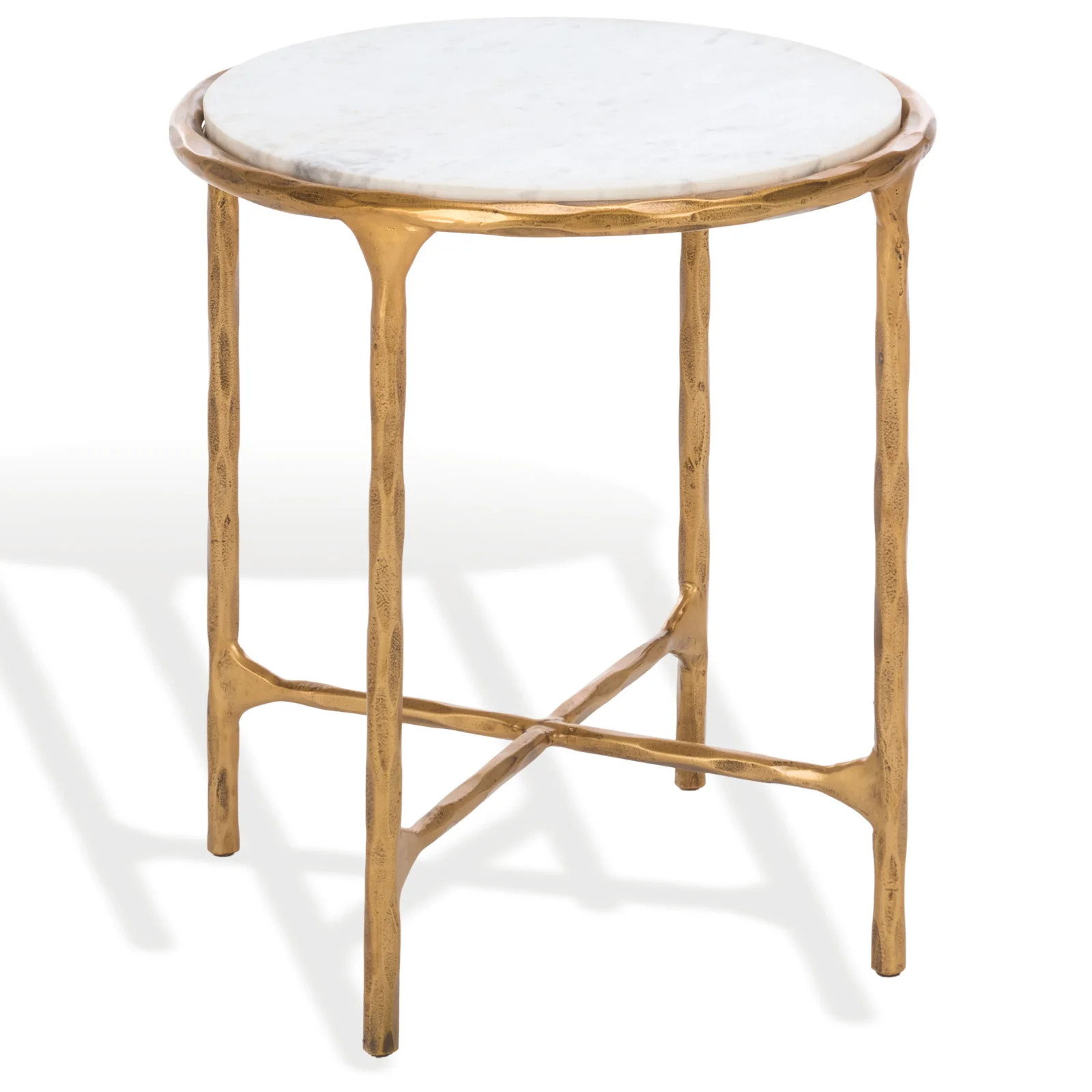 Joss & Main Evelynn 18" Genuine Marble End Table & Reviews | Joss & Main | Joss & Main