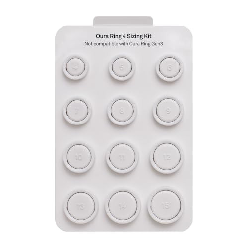 Oura Ring 4 Sizing Kit - Size Before You Buy Oura Ring 4 - Unique Sizing - Receive Credit for Purchase | Amazon (US)