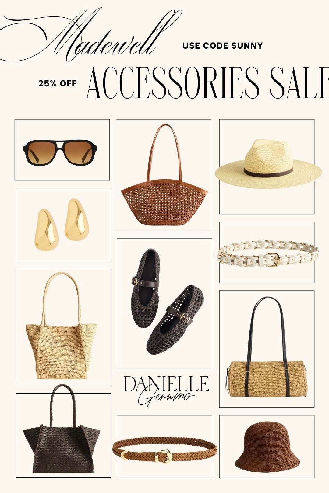 Madewell sale 〰️ 25% off accessories with code SUNNY ☀️

Madewell haul, summer accessories, spring accessories, spring bags, summer bags, summer shoes, spring shoes, mesh flats, tote bag, tote bags, sun hat, staple bags, summer staples

#LTKxMadewell #LTKSeasonal #LTKSaleAlert