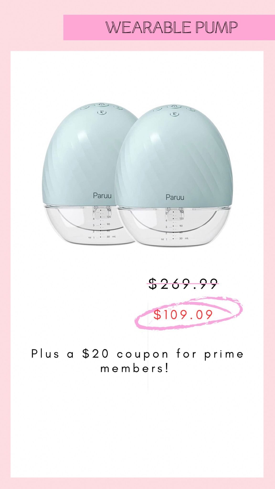 Wearable breast pump sale portable amazon finds breastfeeding mom 