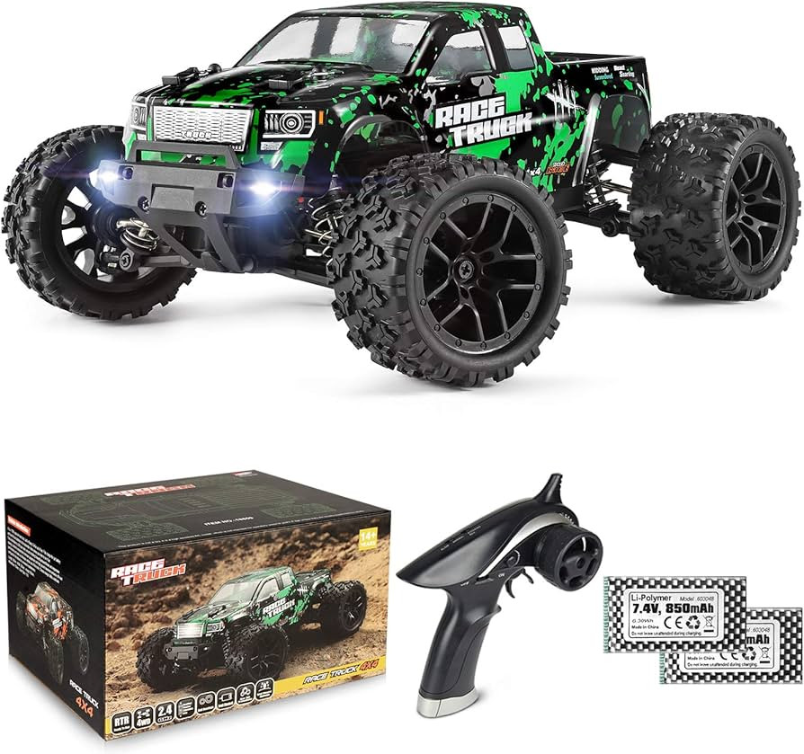 HAIBOXING 1:18 Scale All Terrain RC Car 18859, 36 KPH High Speed 4WD Electric Vehicle with 2.4 GH... | Amazon (US)
