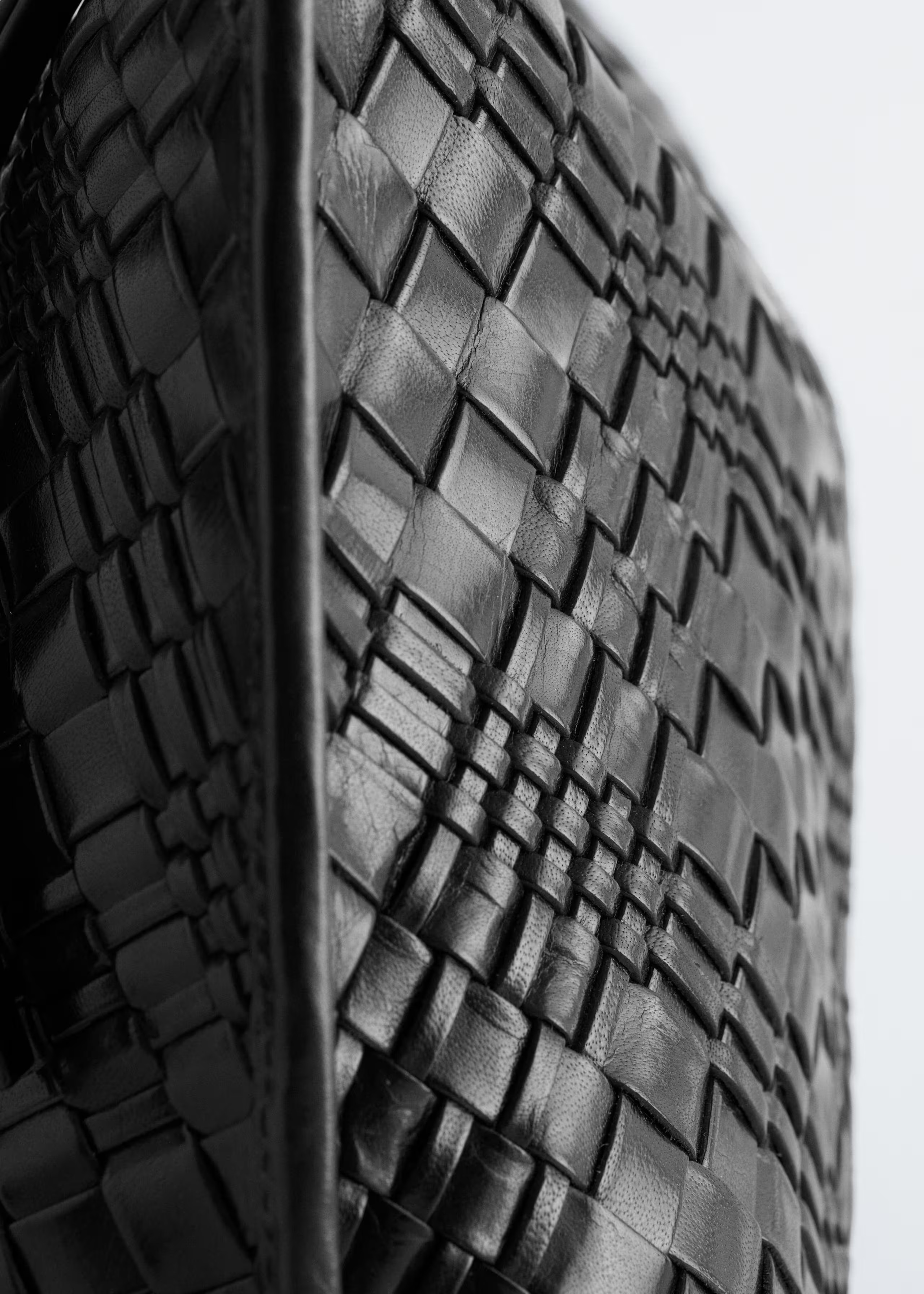 Interwoven Leather Tote Bag | & Other Stories UK