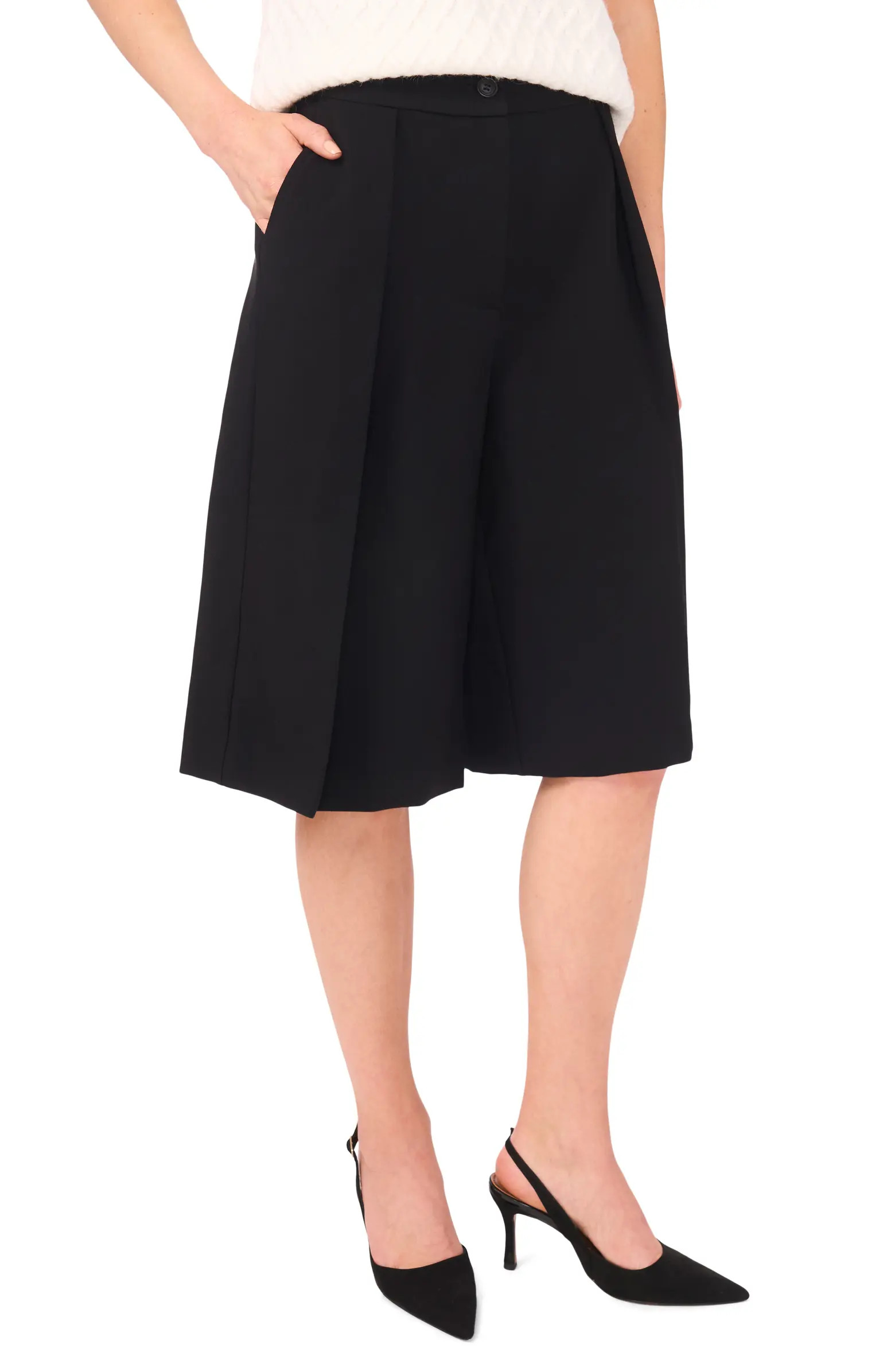 Halogen® Pleated Culottes | Nordstromrack | Nordstrom Rack