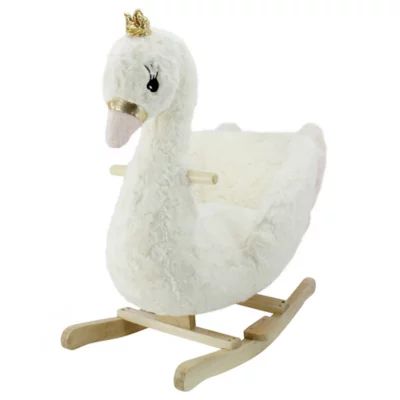 Soft Landing™ Joyrides Swan Rocking Toy | Bed Bath & Beyond