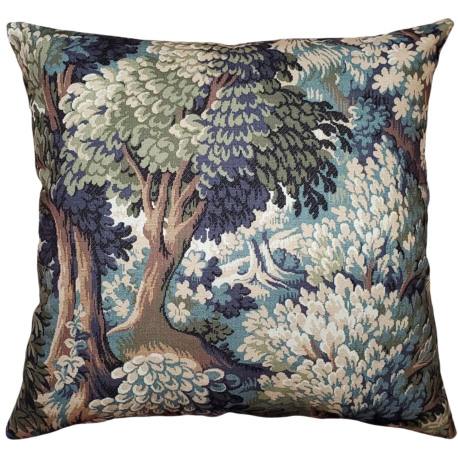 Cottage Somerset Woods by Day Throw Pillow - 24x24 | Chairish