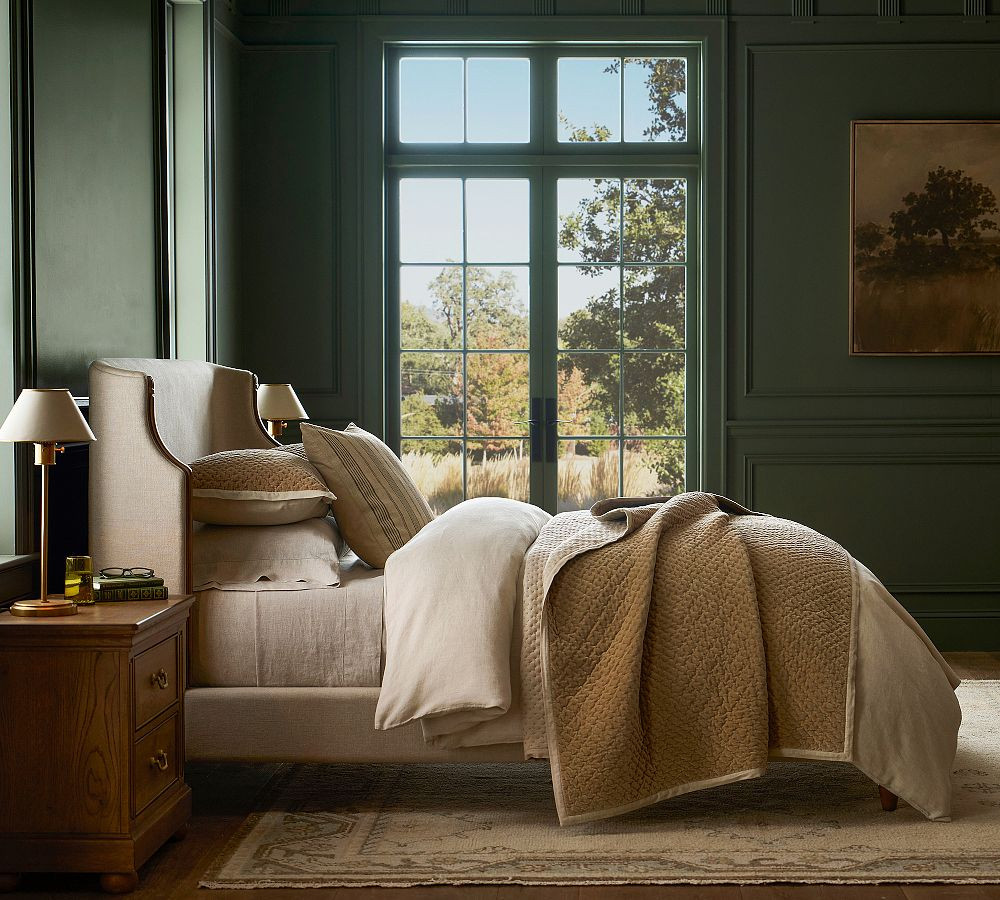 Beatrix Upholstered Bed | Pottery Barn (US)