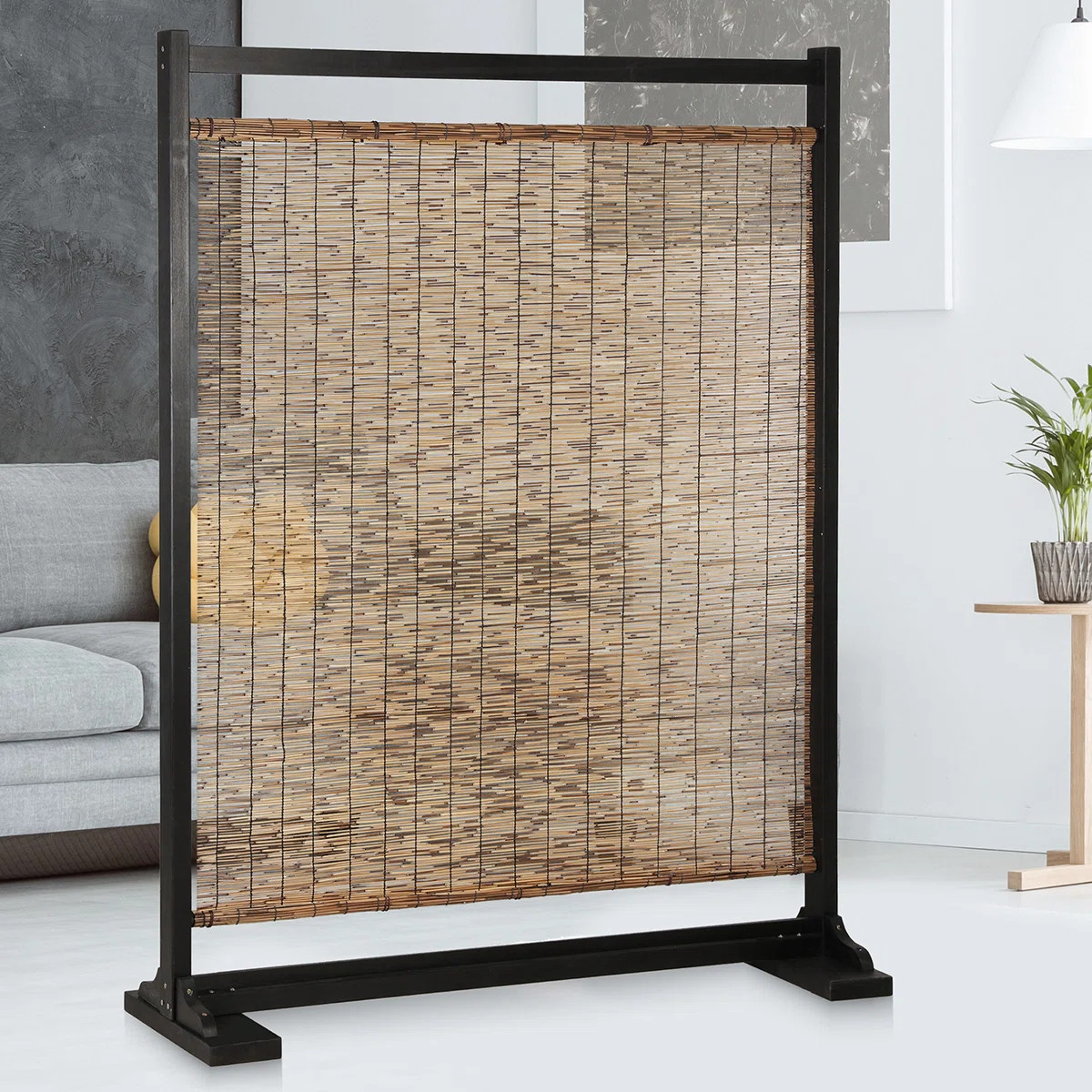 Kraemer 59'' W x 71.5'' H Solid Wood Single Panel Room Divider | Wayfair North America