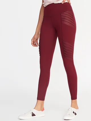 High-Rise Moto 7/8-Length Street Leggings for Women | Old Navy US