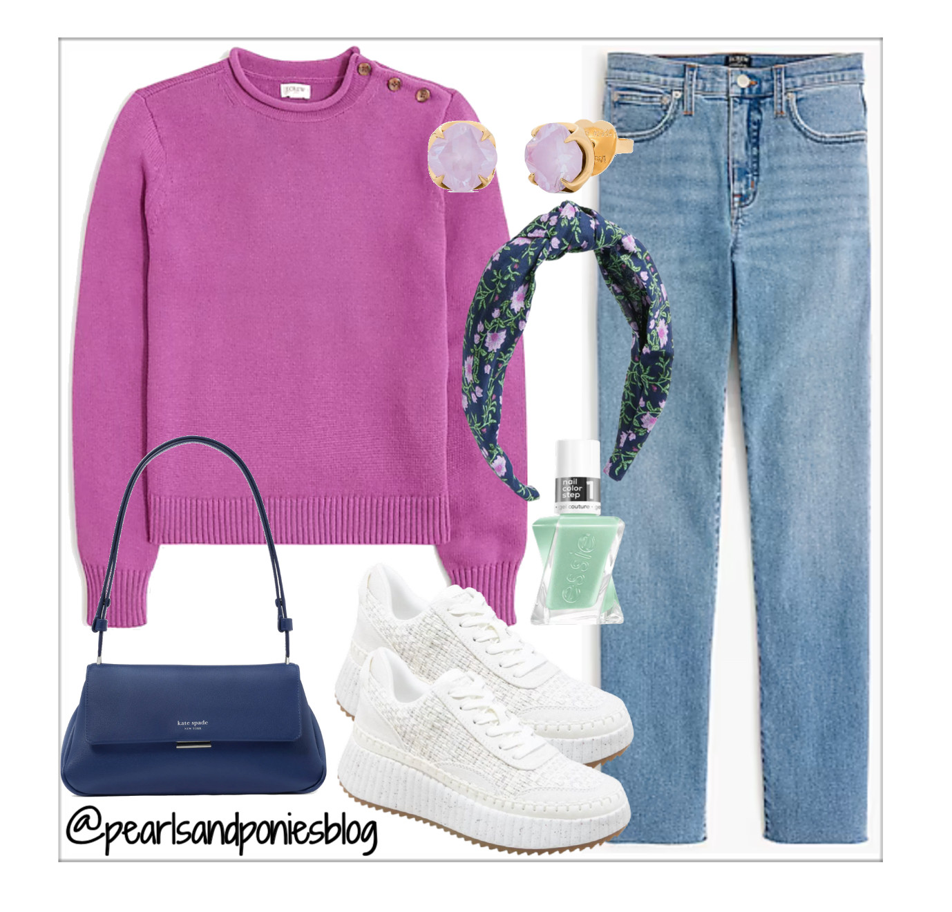 Winter style with a touch of spring!

Featuring J.Crew Factory, Kate Spade, Essie, and Target brands. 

 #LTKOver40 #LTKFindsUnder50 #LTKFindsUnder100
