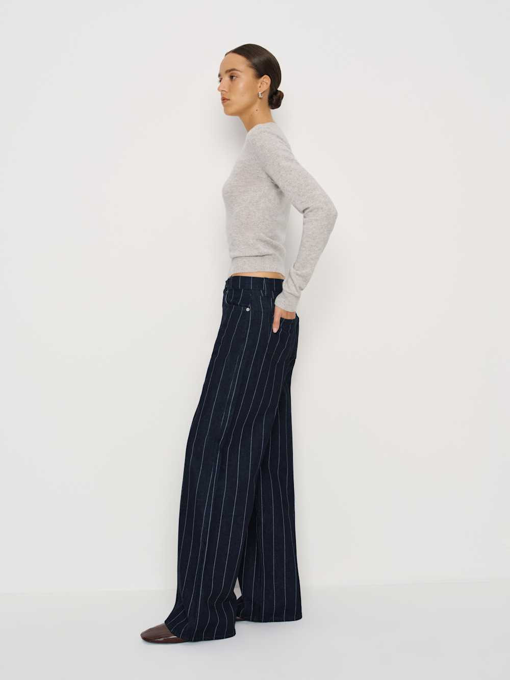 Cary Low Rise Slouchy Wide Leg Jeans | Reformation (Global)
