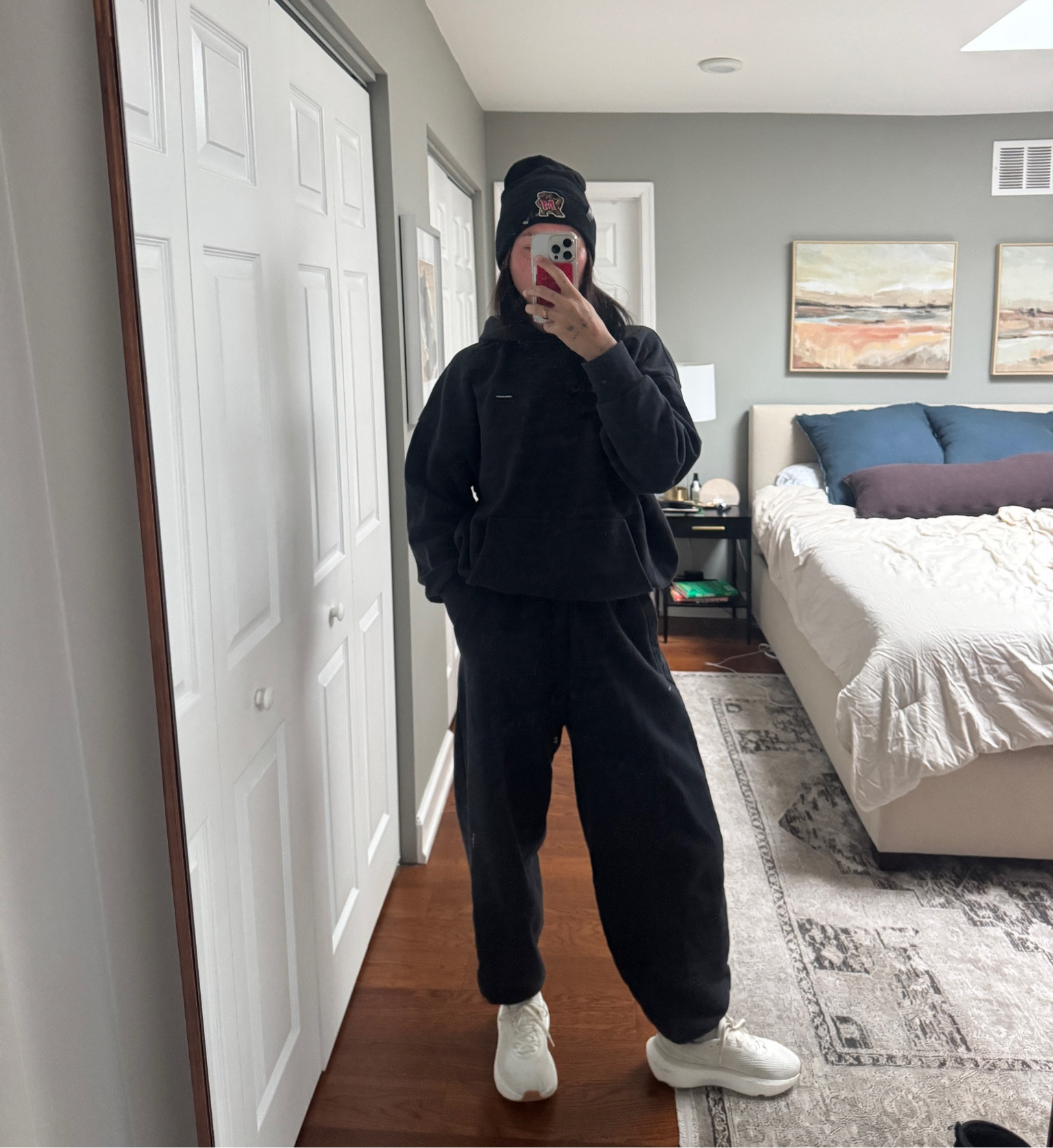 Cold weather heavy weight sweat set 

#LTKActive