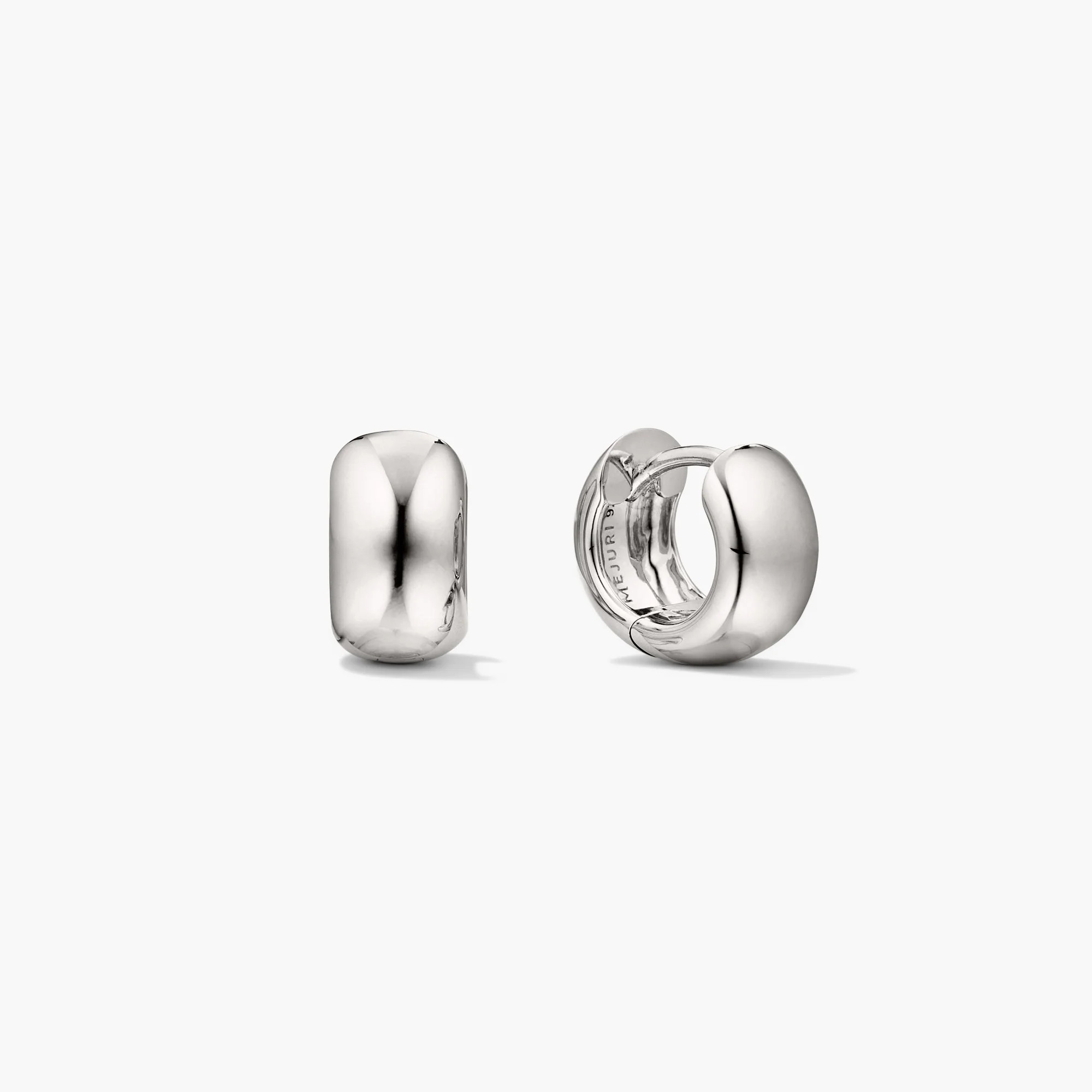 Chunky Huggie Hoops | Mejuri Fine Crew