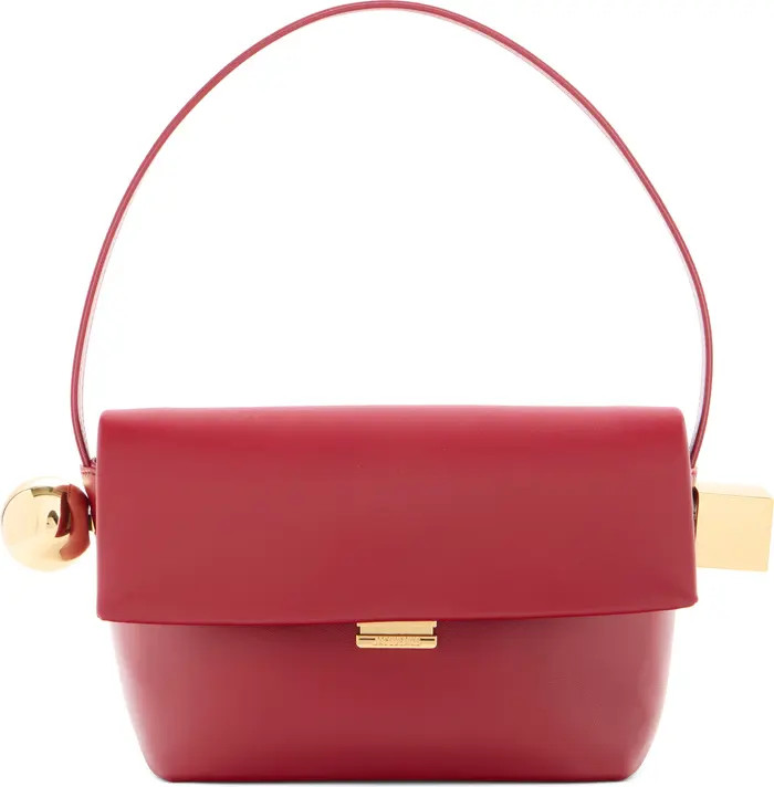 Le Rond Carré Leather Shoulder Bag | Nordstrom