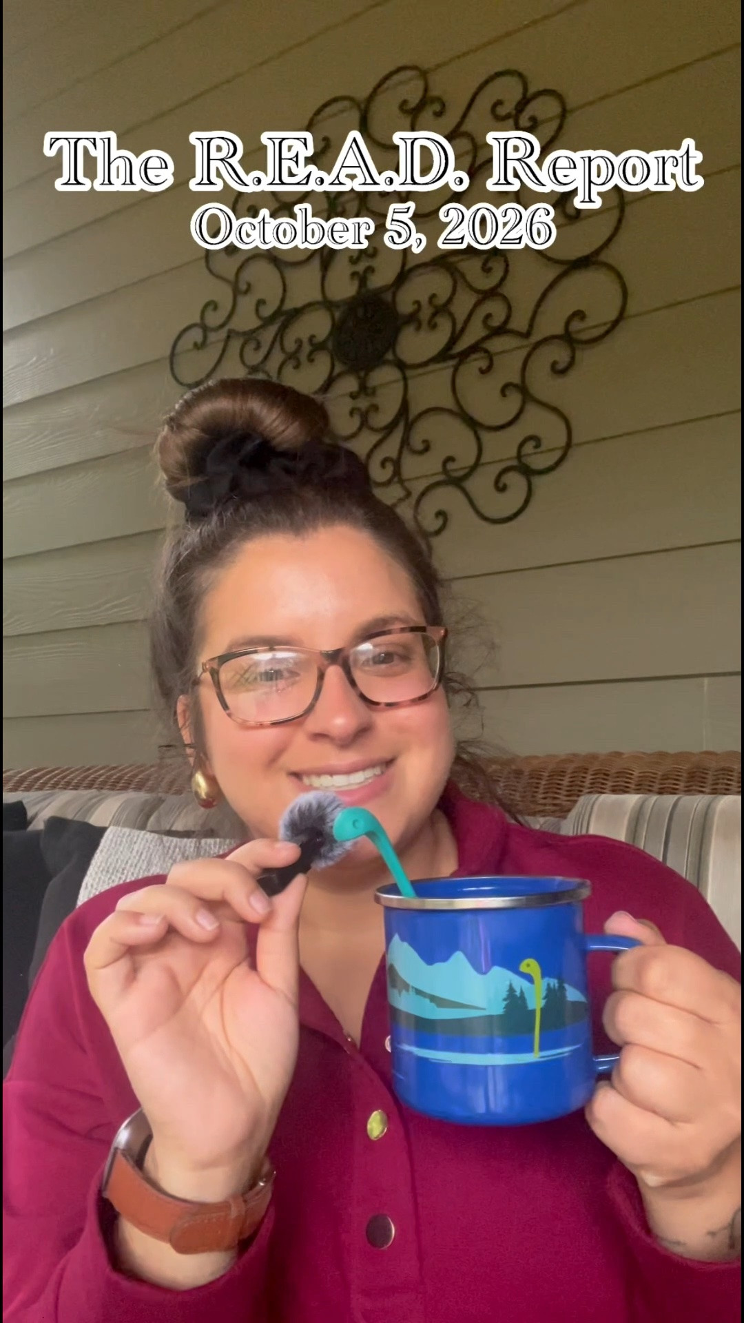 The R.E.A.D. Report 🍁📖❤️ October 5, 2026

📖 Reading: Kicking + Screaming Abridged by A. M. Colwell
🍴Eating: who knows… I need ideas
👗 Activity: continuing the closet switch
🫖 Drinking: Creamy Coconut Black Tea with some milk and 2 sugar packets

#morningvlog #READreport #chattyvlog

#LTKdayinmylife #LTKmorningroutine #LTKvlog