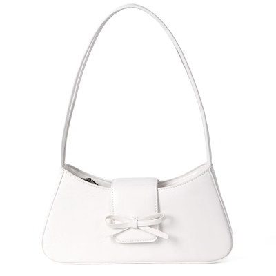 Shoulder Bag for Women, Hobo Handbags Trendy Y2K Purses Patent Leather Clutch Bag Cute Bow Purse White | Target