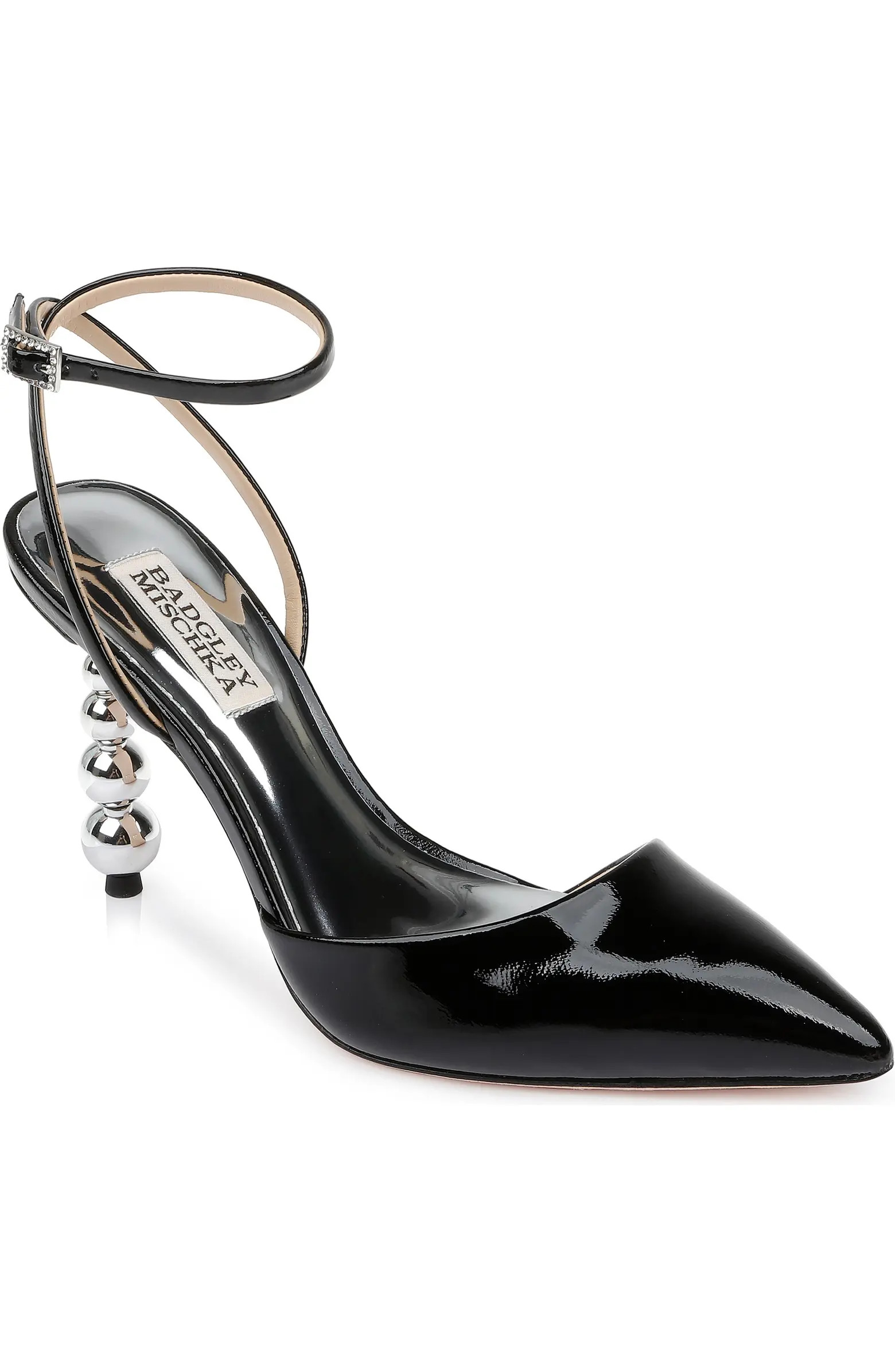 Badgley Mischka Collection Indie II Ankle Strap Pointed Toe Pump (Women) | Nordstromrack | Nordstrom Rack